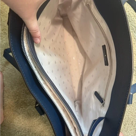 Kate Spade Mint and White Tote Bag - Picture 5 of 7